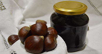 Kastanjehonning 1 kg - Pris 16 €